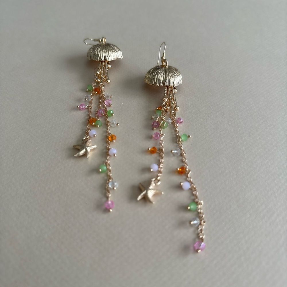 Multicolor Dangle Earrings #1678 - image 4